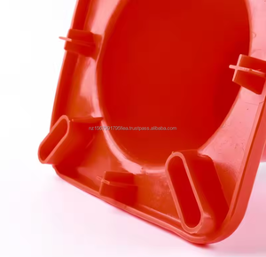 Cône de signalisation routière en PVC haute visibilité 30 cm avec base en caoutchouc et col réfléchissant pour zones de travaux routiers – Approvisionnement B2B en gros - Product Image 5