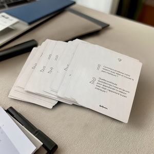 Options de logo d'équipe personnalisées, <span class=keywords><strong>jeu</strong></span> de quiz sportif personnalisé avec 100 cartes et 500 indices - Product Image 5