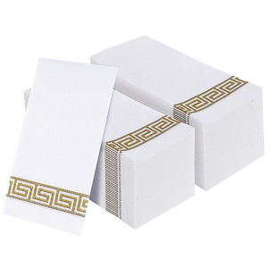 1/6 fach Airlaid Handtuch Tisch Serviette Airlaid Seidenpapier 40x33cm - Product Image 1