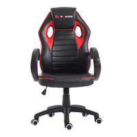 Chaise de jeu ergonomique Scorpion JR RACING JR-054 en cuir PU, design moderne, hauteur réglable, vérin à gaz 3 positions, fournie directement par l'usine