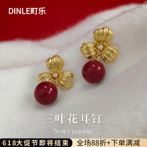 ต่างหูรูปดอกไม้ Dinle เงินแท้ S925 ประดับเพชรซิคอนสังเคราะห์ เหมาะสำหรับเป็นของขวัญ - Product Image 5