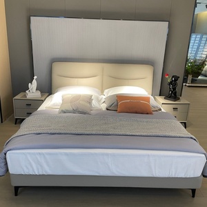 Double Italian <b>King</b> <b>Size</b> <b>Bed</b> Elegante Velvet Blue Villa Luxurious <b>Bed</b> Designer Furniture - Product Image 5