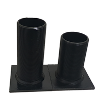 Vis et écrous en acier personnalisés à haute dureté et résistance avec traitement de noircissement de surface pour le support en ingénierie de construction