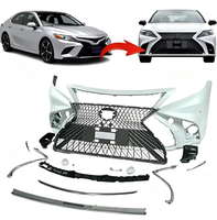 Kit de conversion de phares avant de style Spindle pour Toyota Camry 2018 - Comprend la calandre, le pare-chocs, les emplacements pour feux de jour, fixation directe par boulons