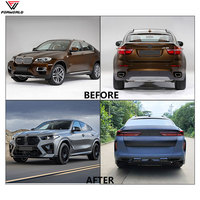 Kit de Carrocería para BMW X6 E71 08-14 G06 2023+ X6M, con Parachoques Delantero y Trasero, Rejilla, Capó, Guardabarros, Lámpara, Artículos en Estado Nuevo, Incluye