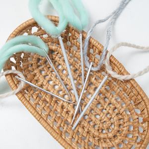 Kit d'aiguilles <span class=keywords><strong>à</strong></span> coudre <span class=keywords><strong>à</strong></span> la main, fil de tapisserie, grand oeil de couture, tissage, Crochet, <span class=keywords><strong>laine</strong></span>, aiguilles émoussées - Product Image 6