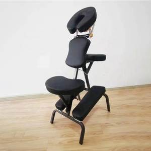 เก้าอี้นวดพกพาคุณภาพดี เตียงนวด เฟอร์นิเจอร์ร้านเสริมสวย พับได้ น้ำหนักเบา มีหลายสีให้เลือก - Product Image 3