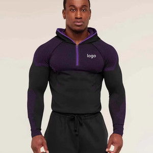 Camiseta Deportiva de Manga Larga para Hombre, Moderna, Transpirable, Cuello Redondo, Elástica y Cómoda para Verano - Product Image 1