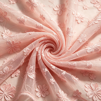 Tissu Jacquard 100% Polyester à Prix Compétitif, Texture Tissée Décorative, Largeur 58/60 pouces, pour Robes, Vêtements, Jupes, Blouses, Pyjamas, Mode