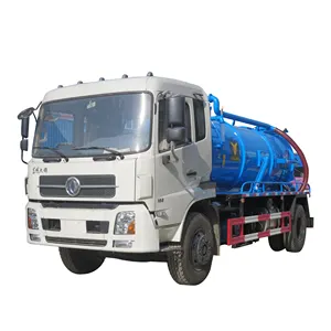 Special truck dongfeng 190HP engine GVW 16ton cesspool emptier