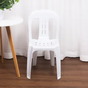 Hochleistungs-Kunststoff-Esstuhl stapelbarer Monoblock-Stuhl Rohrrohre-Stuhl