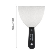 1PC Couteau à mastic en acier inoxydable pour mur Flexible peinture murale sèche grattoir outil de peintre