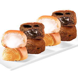 Panini al Cioccolato e Formaggio all'Ingrosso, Pane Morbido al Cioccolato, Pane Sandwich Morbido - Product Image 1