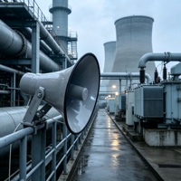 Haut-parleur robuste étanche IP66 à haut rendement pour sonorisation publique et alarme en cas de catastrophe, pour système de sécurité et d'avertissement en cas de catastrophe