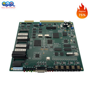 Pot d'or jamaïque états-unis vente chaude chinois POG 595 plateau <span class=keywords><strong>de</strong></span> <span class=keywords><strong>jeu</strong></span> vert PCB 16 jeux faible paiement Triple Sevens paiement 72% - Product Image 3