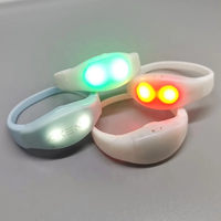 Bracelets LED pour festivals, musique, activés par le son, bracelet LED personnalisé avec logo, événements, concerts