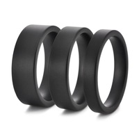 Enso Rings Lilo Stitch Anneau en silicone gravé plaqué or rose, confortable et flexible, cadeau de mariage (taille familiale 7 unisexe)