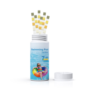 Bandelettes de <span class=keywords><strong>test</strong></span> d'eau de piscine 7 en 1 Kit de <span class=keywords><strong>test</strong></span> chimique de piscine à détection à 7 voies - Product Image 4