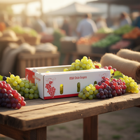 Boîte en plastique ondulé PP personnalisée, boîte à fruits, boîte à légumes, boîte d'emballage, recyclable
