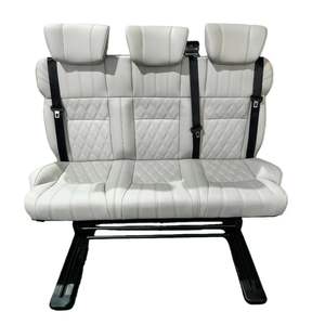 Siège-lit pour fourgonnette, nouveau style, 3 sièges convertibles en lit pour camping-car, support coulissant et boîte à siège - Product Image 2