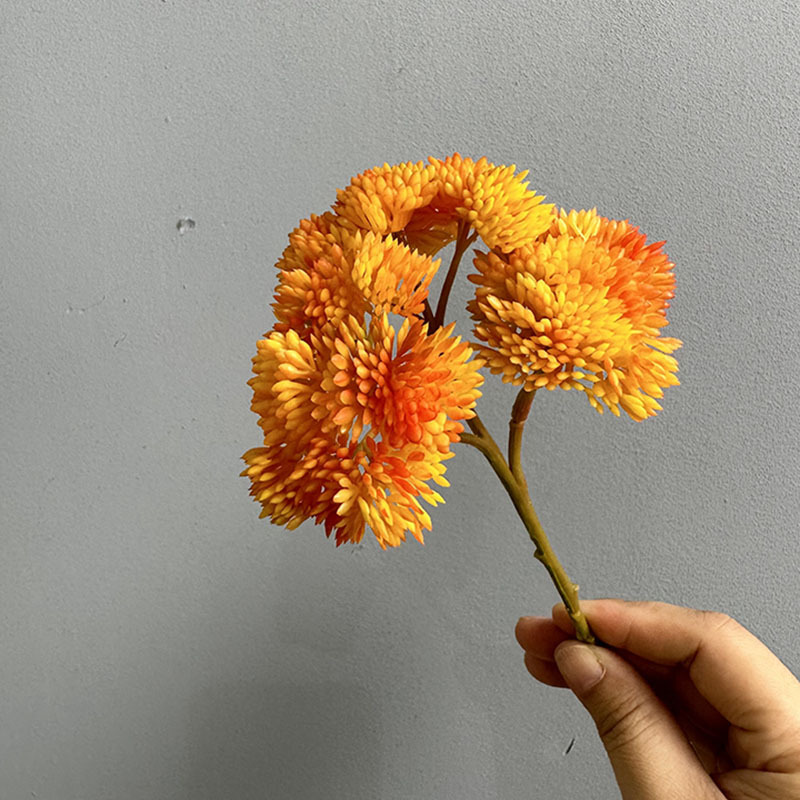 Orange and yellow