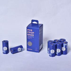 Sacs à déjections canines biodégradables en amidon de maïs, personnalisables, écologiques, durables, imperméables, motif dessin animé simple, luxe, vente en gros - Product Image 5