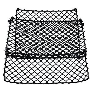 JIARUI Hochwertiges Auto-Rücksitz-Kofferraum-Aufbewahrungsnetz mit Schrauben, strapazierfähiges Nylon-Ladungsnetz-Organizer mit 8-11 Fächern - Product Image 4