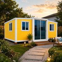 Villa Conteneur Extensible Moderne 20ft 40ft – Maison Conteneur Extensible de Luxe Préfabriquée et Portable – Conception de Maison Habitable