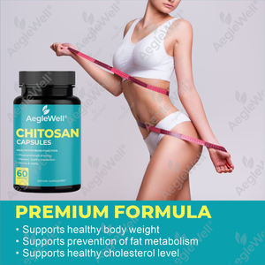 Suplemen diet Aeglewell di <span class=keywords><strong>Chitin</strong></span> Oligosaccharide kapsul <span class=keywords><strong>Chitosan</strong></span> organik Harga 1000mg suplemen kapsul <span class=keywords><strong>Chitosan</strong></span> pelangsing - Product Image 6