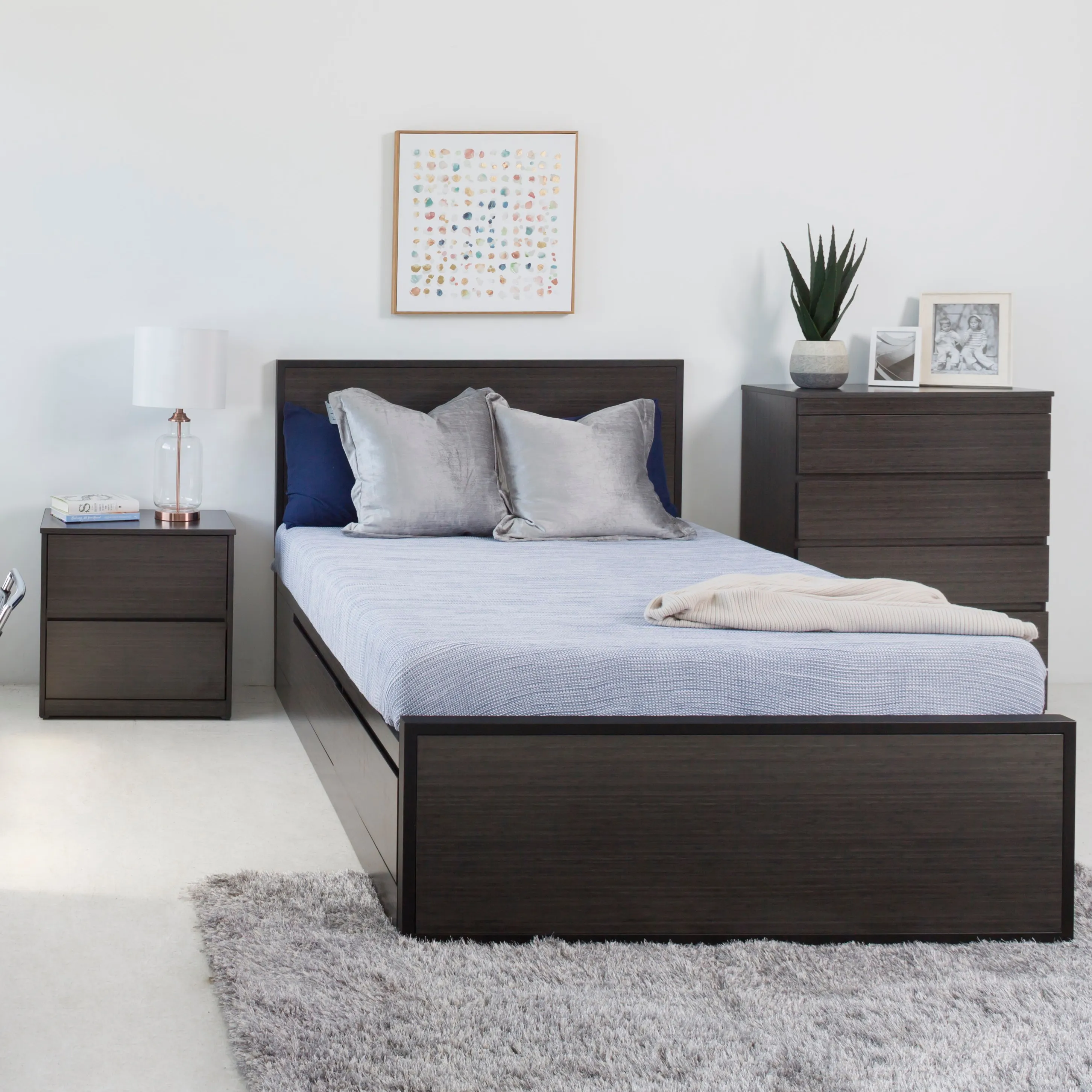 Supplier bedroom set wooden bed, cabinet, table, chair form wooden OEM manufacturer for sale from Ngoc Hoang Anh Supplier