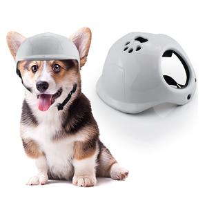 <span class=keywords><strong>Casque</strong></span> de sécurité pour animaux de compagnie avec trous pour les oreilles pour chiens et chats Style sportif Polyester et coton Chapeaux de protection Écologique Vente en gros - Product Image 1