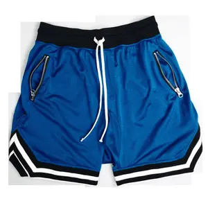 时尚男士短裤夏季休闲运动裤男士短裤Lac Up Waist Jogger运动服男短裤