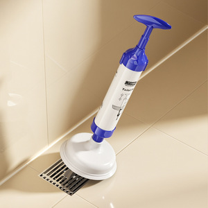 Neco Toilet Plunger Plastic Strong Power Drain Cleaner For Bathroom Sink Floor Drains - Product Image 4