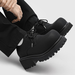 Chaussures Derby Décontractées pour Hommes Printemps 2026, Bout Large, Talon Discret de 10 cm, Chaussures Derby de Luxe - Product Image 5