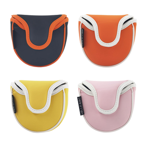 Golf Putter Head cover Parche de PU personalizado Buen bordado Blade Mallet Square Golf HeadCovers - Product Image 3