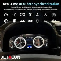 Écran de tableau de bord numérique LCD universel 12,3'' pour Volkswagen 5 modèles, compatible avec le cockpit virtuel, compteur de vitesse, garantie 1 an