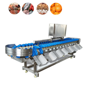 เครื่องคัดแยกน้ำหนักอัตโนมัติเต็มรูปแบบเครื่องคัดแยกคัดแยกแบบปีกหอยเชลล์ปีกไก่อาหารทะเล - Product Image 2