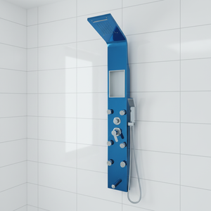 Panel <span class=keywords><strong>de</strong></span> <span class=keywords><strong>ducha</strong></span> con funciones azules, <span class=keywords><strong>columna</strong></span> <span class=keywords><strong>de</strong></span> <span class=keywords><strong>ducha</strong></span> <span class=keywords><strong>de</strong></span> cascada <span class=keywords><strong>de</strong></span> acero inoxidable, chorros <span class=keywords><strong>de</strong></span> masaje, panel <span class=keywords><strong>de</strong></span> <span class=keywords><strong>ducha</strong></span> <span class=keywords><strong>de</strong></span> lluvia - Product Image 3