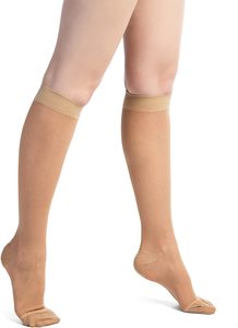 Medias de Compresión Médicas Personalizadas OEM hasta el Muslo y la Rodilla, 15-23 mmHg, Antiembólicas, Varios Colores, Punta Abierta, Compresión Graduada - Product Image 4