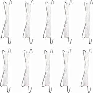 Ganci <span class=keywords><strong>a</strong></span> J C116 <span class=keywords><strong>per</strong></span> Supporto Pomodori, Ganci da <span class=keywords><strong>Giardino</strong></span> <span class=keywords><strong>per</strong></span> Prevenire che i Pomodori si Schiaccino o Cadano, Ganci <span class=keywords><strong>per</strong></span> Piante Rampicanti - Product Image 1