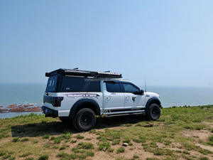 Cubierta de Camioneta con Estilo Automotriz, Combinación de Pintura Automotriz con Vidrio Ahumado y Puerta Trasera de Doble Cierre - Product Image 4