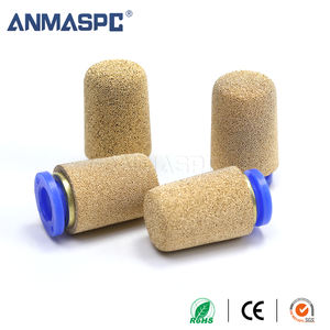 อุปกรณ์เก็บเสียงทองเหลืองนิวเมติกขนาด4มม. 6มม. 8มม. 10มม. ท่อไอเสียอากาศส่วนประกอบกรองน้ำมันไอเสียอย่างรวดเร็ว - Product Image 3