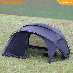 เต็นท์แคมป์ปิ้งขนาดใหญ่ OEM PU3000mm 9.43 ㎡   เต็นท์โดมสำหรับครอบครัวพร้อมประตูตาข่าย หลังคา TPU และช่องสำหรับเตา - Product Image 5