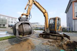 <span class=keywords><strong>Mini</strong></span>-excavatrice de haute qualité, tamisage du sol et des pierres, <span class=keywords><strong>godet</strong></span> <span class=keywords><strong>rotatif</strong></span> à 360 degrés - Product Image 3