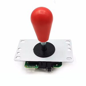 Accessoire de jeu d'arcade : Joystick de style Sanwa avec boule ovale 5 broches, Joystick de combat Sanwa JAMMA pour machine <span class=keywords><strong>à</strong></span> monnayeur - Product Image 3