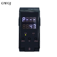 Prise de courant intelligente pour armoire PDU, 8 prises DZY 01JH, norme européenne, 16A, affichage de la tension et du courant, avertisseur sonore de surtension et de surintensité