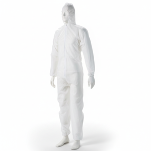 XPRO 2026 Comfortable Disposable Coveralls Cheap Fabric <strong>PPE</strong> Microporous <strong>Painter</strong> Safety Anti-Static Water-Proof Overalls - Product Image 1