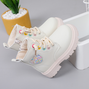 Kids Boots Shoes for Girl Boots Black for School Rubber Boots for Children - Product Image 3