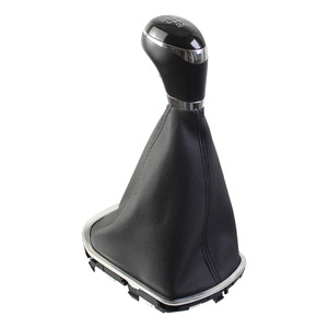 Pommeau de levier de vitesse Chevrolet Cruze 5 6 vitesses en cuir ergonomique pour modèle 2016 - Product Image 2