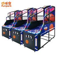 Machine de basket-ball pliable pour parc d'attractions, jeu d'arcade à monnayeur, produit phare